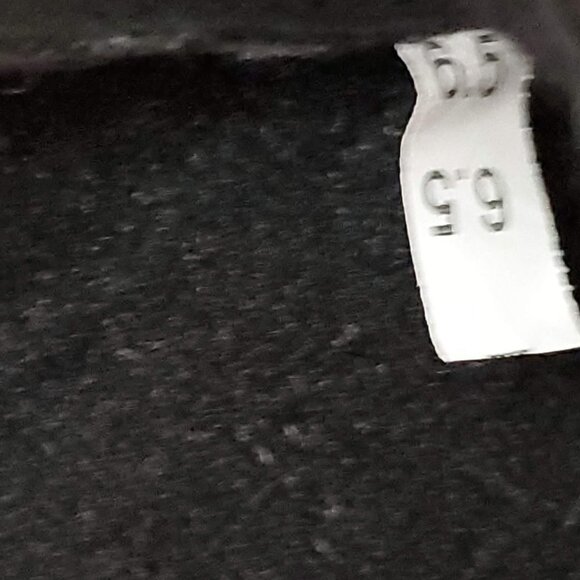 ❤️420 JustFab Black And White Fair Isle Manasa Boot New - Picture 8 of 12